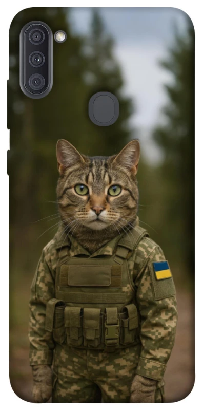Чехол на Samsung Galaxy A11 Кот защитник фото 1 из 1