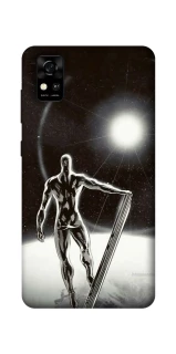 Чохол на ZTE Blade A31 Срібний серфер фото 1 з 1