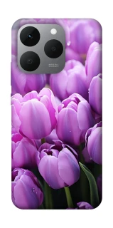 Чохол на Realme 15T Фіолетові тюльпани фото 1 з 1