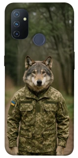 Чехол на OnePlus Nord N100 Волк защитник фото 1 из 1