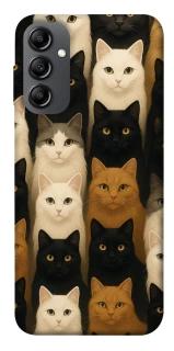 Чохол на Samsung Galaxy A14 4G/5G Colorful Cat Collage фото 1 з 1