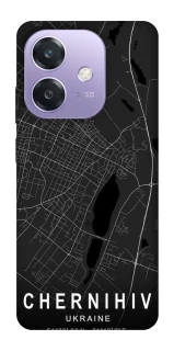 Чехол на Oppo A40m Chernihiv map фото 1 из 1