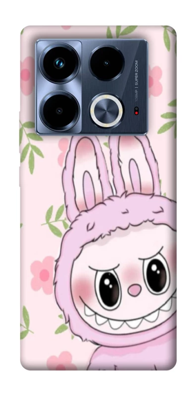 Чохол на Infinix Note 40 4G Blossom Pink Labubu фото 1 з 1
