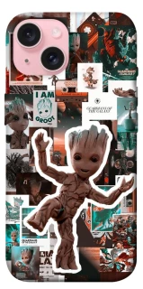 Чехол на Apple iPhone 15 (6.1") Mini Groot v2 фото 1 из 1
