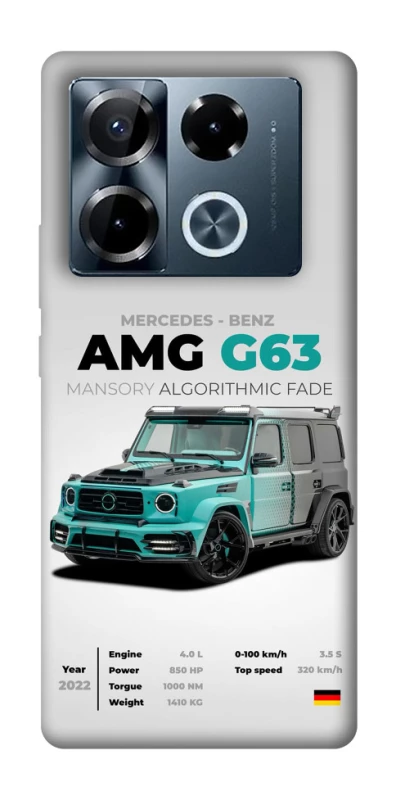 Чохол на Infinix Note 40 Pro 4G Mint amg G63 фото 1 з 1