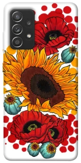 Чохол на Samsung Galaxy A52 4G / A52 5G Соняшники та маки фото 1 з 1