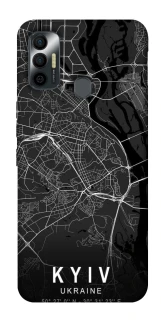 Чехол на TECNO Spark 7 Kyiv map фото 1 из 1