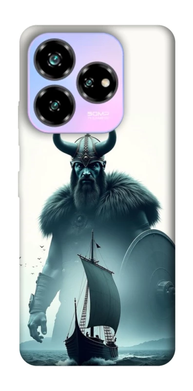 Чохол на ZTE Nubia V60 Desing Nordic drakkar v2 фото 1 з 1