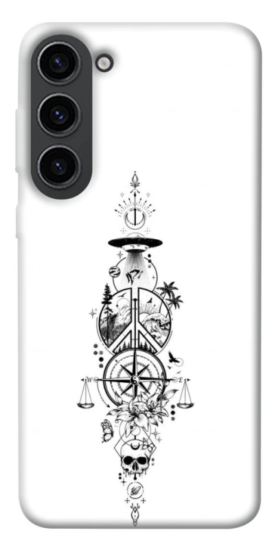 Чехол на Samsung Galaxy S23 Tattoo ver.7 фото 1 из 1