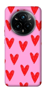 Чохол на Realme 14 Pro Red hearts 2 фото 1 з 1