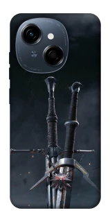 Чохол на TECNO Spark Go 1 Мечі Ведьмака фото 1 з 1