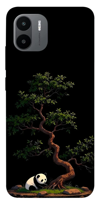 Чохол на Xiaomi Redmi A1 / A2 Panda and tree фото 1 з 1