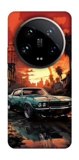 Чохол на Xiaomi 14 Ultra Car at sunset фото 1 з 1