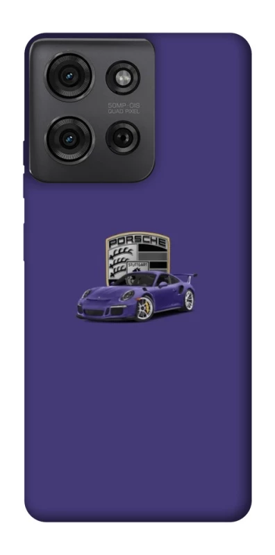 Чохол на Motorola Moto G75 Porsche purple фото 1 з 1