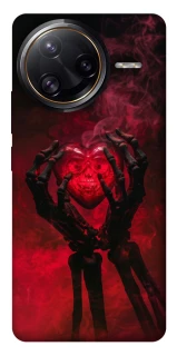 Чехол на Xiaomi Poco F7 Pro Heart in the hands of a skeleton фото 1 из 1