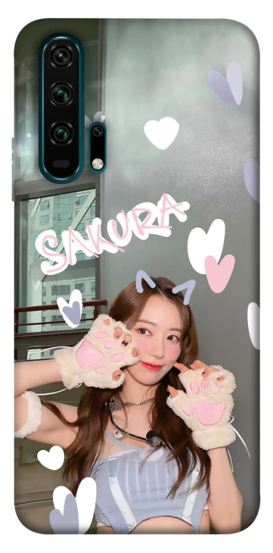 Чехол на Huawei Honor 20 Pro Sakura - LE SSERAFIM фото 1 из 1