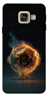 Чохол на Samsung A520 Galaxy A5 (2017) Fire Bitcoin фото 1 з 1