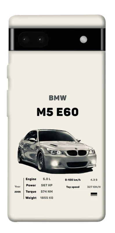 Чохол на Google Pixel 6a BMW M5 E60 фото 1 з 1