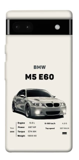 Чохол на Google Pixel 6a BMW M5 E60 фото 1 з 1