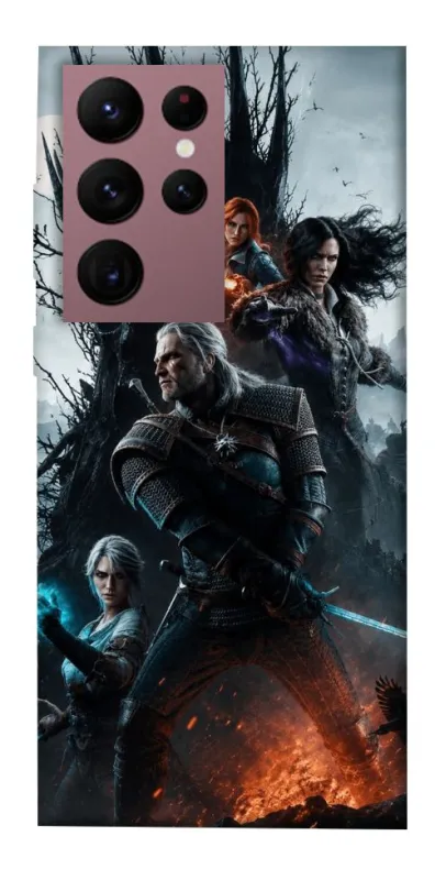 Чехол на Samsung Galaxy S22 Ultra Witcher v2 фото 1 из 1