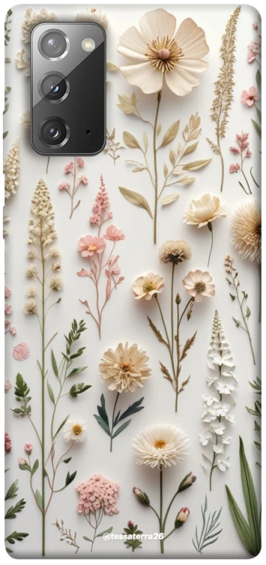 Чохол на Samsung Galaxy Note 20 Floral design ver.1 фото 1 з 1