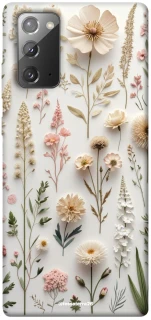 Чехол на Samsung Galaxy Note 20 Floral design ver.1 фото 1 из 1