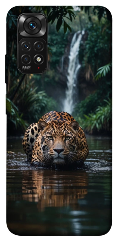 Чохол на Xiaomi Redmi Note 11 (Global) / Note 11S Leopard in water фото 1 з 1