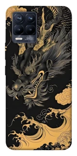 Чохол на Realme 8 gold dragon фото 1 з 1