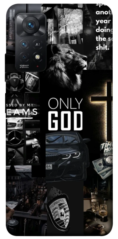 Чохол на Xiaomi Redmi Note 11 Pro 4G/5G Only God фото 1 з 1