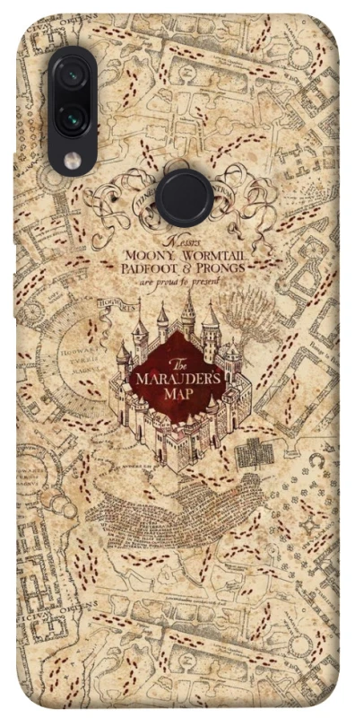 Чохол на Xiaomi Redmi Note 7 / Note 7 Pro / Note 7s Harry Potter Marauder's Map фото 1 з 1