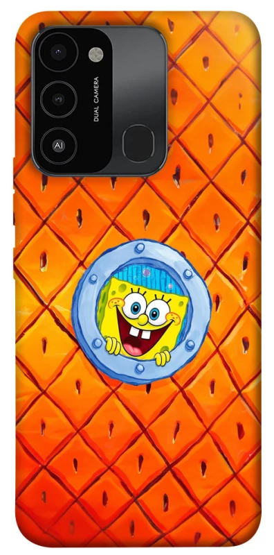 Чохол на TECNO Spark 8C Дім Спанч Боба фото 1 з 1