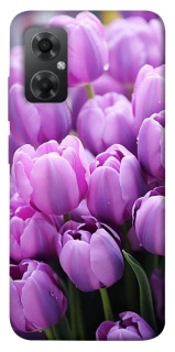Чохол на Xiaomi Redmi Note 11R Фіолетові тюльпани фото 1 з 1