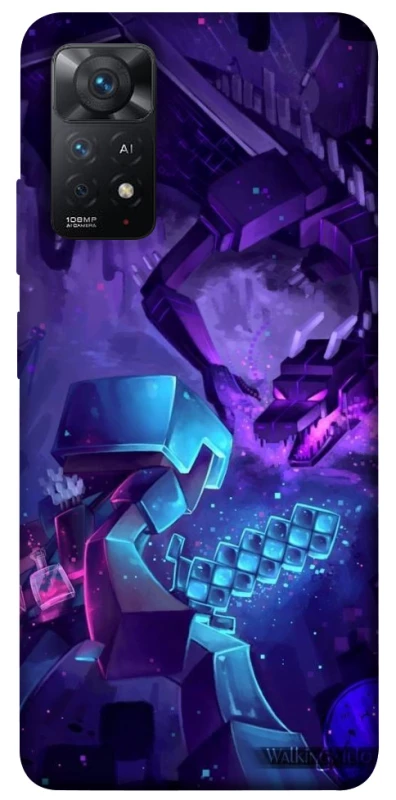 Чохол на Xiaomi Redmi Note 11 Pro 4G/5G Minecraft dragon фото 1 з 1