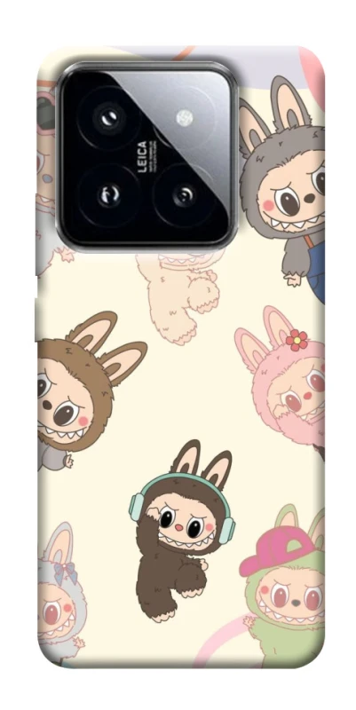 Чохол на Xiaomi 14 Pro Labubu Dance фото 1 з 1