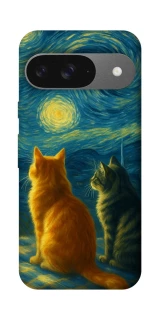 Чохол на Google Pixel 10 Cats under the stars фото 1 Чохол на Google Pixel 10 Cats under the stars фото 1 з 1