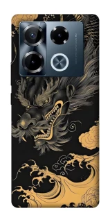 Чохол на Infinix Note 40 Pro 4G gold dragon фото 1 з 1