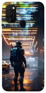 Чехол на Samsung Galaxy M30s / M21 Cyber character фото 1 из 1