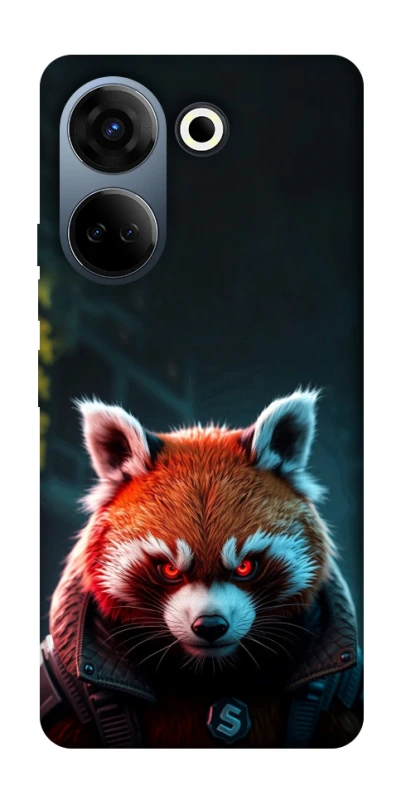 Чохол на TECNO Camon 20 Pro (CK7n) Cyber Red Panda фото 1 з 1