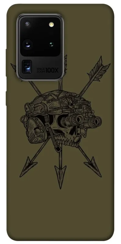 Чехол на Samsung Galaxy S20 Ultra Mil skull фото 1 из 1