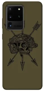 Чехол на Samsung Galaxy S20 Ultra Mil skull фото 1 из 1