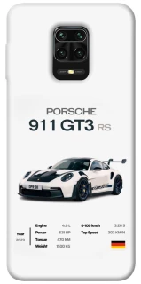 Чехол на Xiaomi Redmi Note 9s / Note 9 Pro / Note 9 Pro Max Porsche 911 GT3 фото 1 из 1