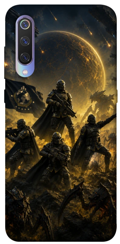 Чехол на Xiaomi Mi 9 HELLDIVERS ver.2 фото 1 из 1