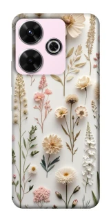 Чохол на Xiaomi Poco M6 4G Floral design ver.1 фото 1 з 1