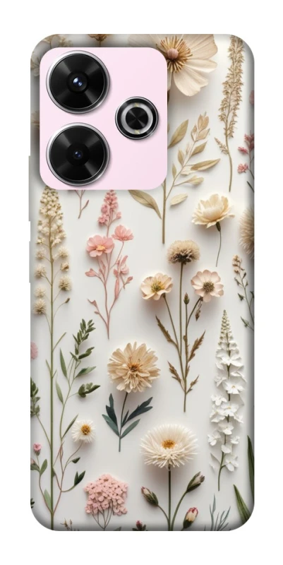 Чохол на Xiaomi Redmi 13 4G Floral design ver.1 фото 1 з 1