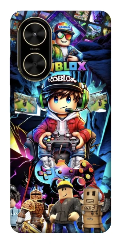 Чехол на Xiaomi Poco C71 Roblox collage ver.4 фото 1 из 1