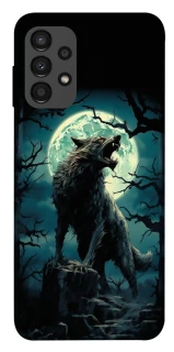 Чохол на Samsung Galaxy A13 4G Вовк під місяцем фото 1 з 1