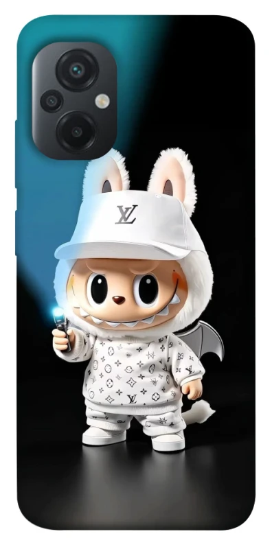 Чохол на Xiaomi Poco M5 Labubu with flashlight ver.1 фото 1 з 1