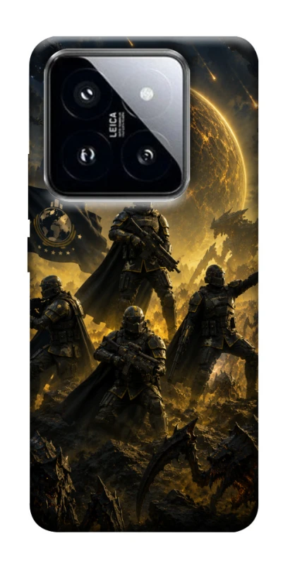 Чохол на Xiaomi 14 Pro HELLDIVERS ver.2 фото 1 з 1