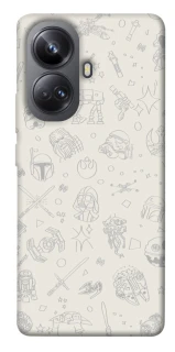 Чохол на Realme 10 Pro+ Star Wars background ver.1 фото 1 з 1