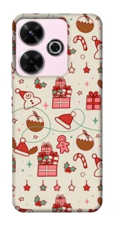 Чехол на Xiaomi Poco M6 4G Новогодний v14 фото 1 из 1